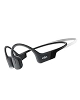 (Mini Size) Shokz OpenRun Bone Conduction Sports Headphones, Bluetooth Wireless Earphones with Mic, 8H Playtime, Open-Ear Waterproof Headset for Running, Workout, Driving ((Cosmic Black)