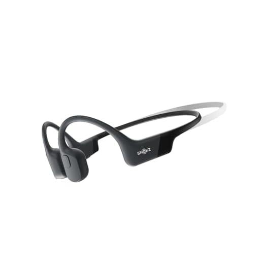 SHOKZ OpenRun Mini (AfterShokz Aeropex Mini) -Bone Conduction Open-Ear Bluetooth Sport Headphones - Waterproof Wireless Earphones for Workouts and Running - Built-in Mic, with Headband