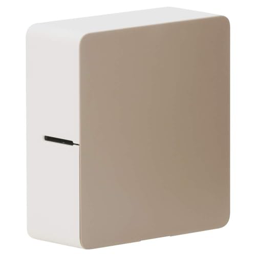 ラベルプリンター スマホ専用 「テプラ」PRO MARK SR-MK1 ベージュ (対応ラベル幅:4-24mm幅)