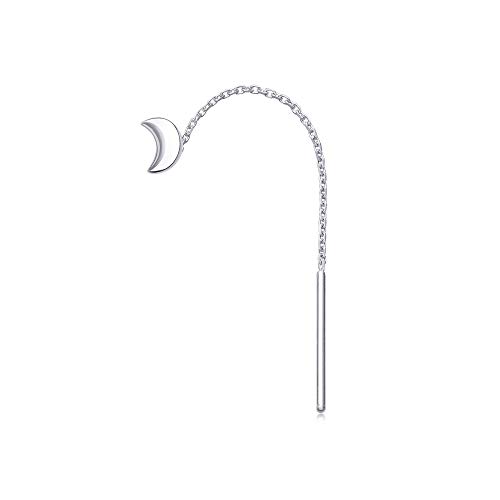 Chow Sang Sang 950 Platinum Single Dangle Earring 89179E (Sold Single Not Pair)