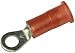 3M MNG18-38RX TERMINAL, RING TONGUE, 3/8", CRIMP, RED
