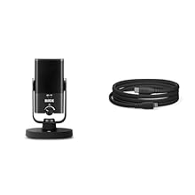 [NT USB Mini] brings the pristine sound quality of RØDE’s world-class studio mics to a compact, easy-to-use USB microphone. Features a sound signature tailored specifically to deliver warmth and presence in your recordings and will sound amazing on d...