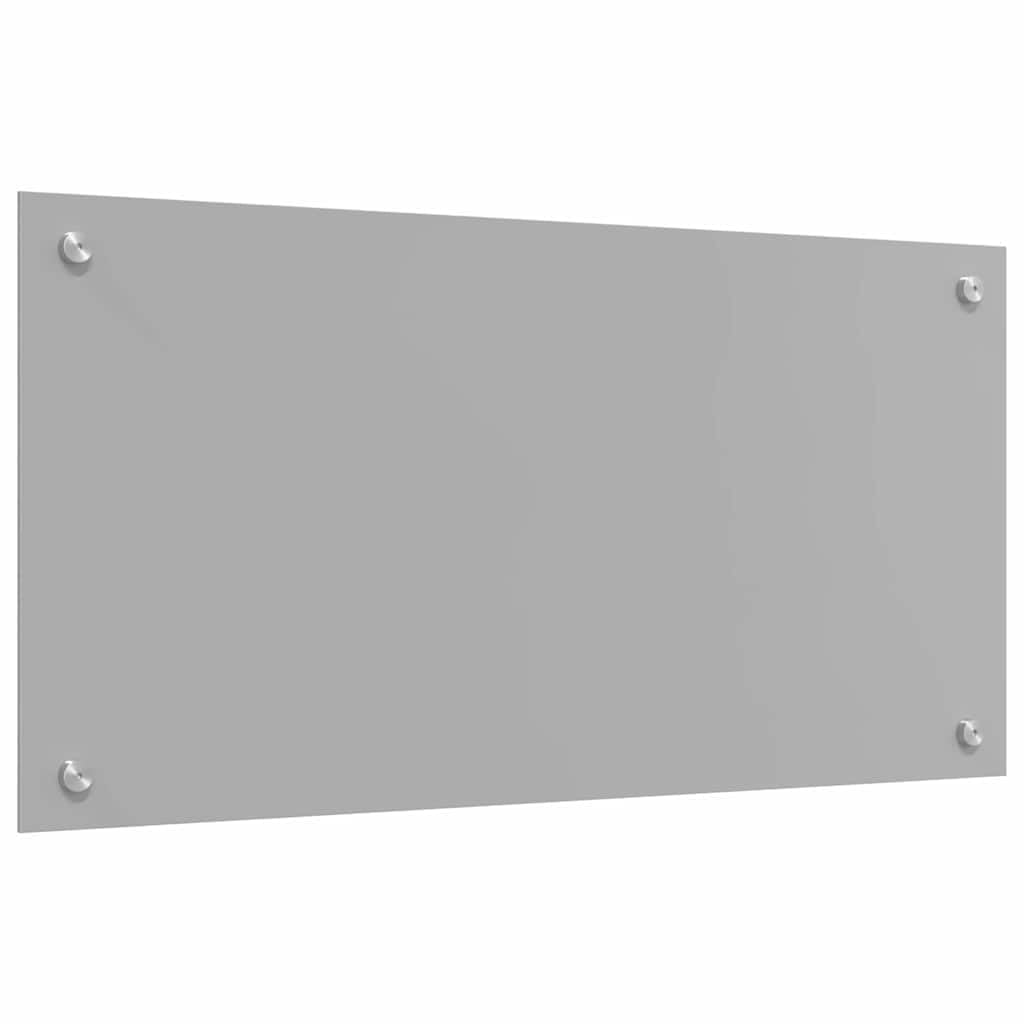 Generisch Küchenrückwand 2 pcs Hellgrau 80 x 40 cm Gehärtetes Glas,Heim Garten,Küche Esszimmer,Küchenhelfer -utensilien-3415449