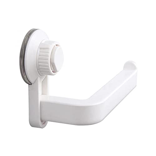 RoxNvm Porte-Rouleau de Papier Toilette, Porte-Papier hygiénique Auto-adhésif, Support de Papier Mural à Coller sur Le Mur sans perçage, Forte adhérence, pour Cuisine de Salle de Bain(Blanc cassé)