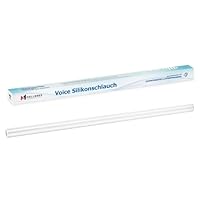 Mellbree Voice Silikonschlauch für Stimmtherapie und Stimmtraining – Ideal für Logopädie, Sprachrehabilitation und professionelle Stimmpflege (Transparent, nur 1 Silikonschlauch)