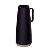 トラモンティーナ 保温&保冷 卓上ポット サーマルカラフェ 容量1L ブラック 魔法瓶 水筒 おしゃれ 軽量 保温力 24時間 持続 大容量 ブラジル製 61636/103 TRAMONTINA