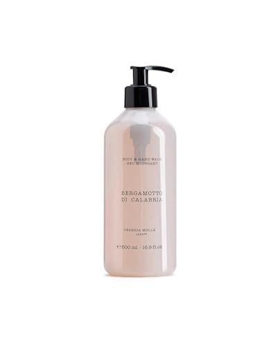 Garden Center Shop | Cerería Mollá 1899 | Jabón corporal Bergamotto Di Calabria 500 mL | Limpieza suave y fragancia cítrica mediterránea | Sin parabenos