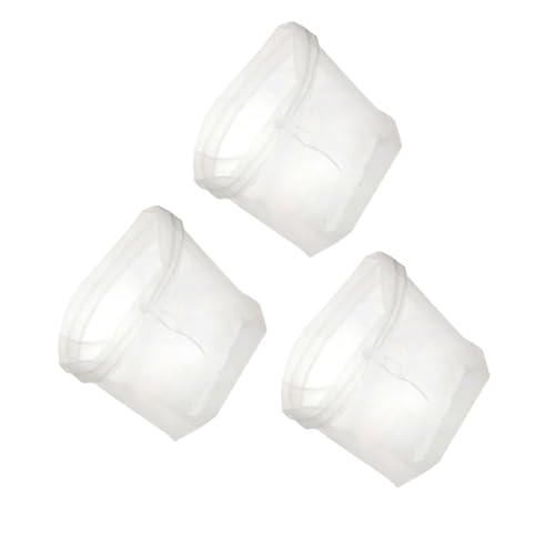 Toyvian 3 piezas Bolsa de Filtro Reutilizable para Leche de Nueces Unidades Malla Fina para Yogur y Jugos Colador Multiuso para Leche Vegetal y Queso Blanca