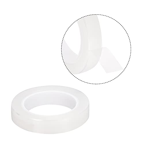 Image of MECCANIXITY Removable Protective Film, 1 Inch x 328 Ft Surface Protective Scratch Film Roll for Furniture, Electrical Appliances, Clear