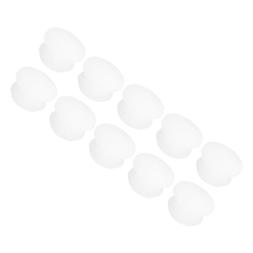 Image of MECCANIXITY Silicone Snap in Locking Hole Plugs Rubber Panel Seal Cover Flush Type Panel Round for Kitchen Rubber Bulkheads Waterproof Sealing Plugs 18mm /0.71 Inch Dia Transparent,Pack of 10