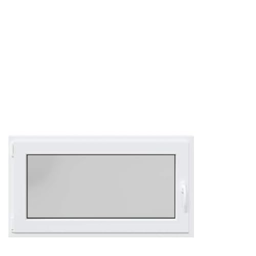 RISOR - Lámina para ventanas (110 x 60 cm, inclinable DIN, a la izquierda, PVC y cristal, insonorizada)