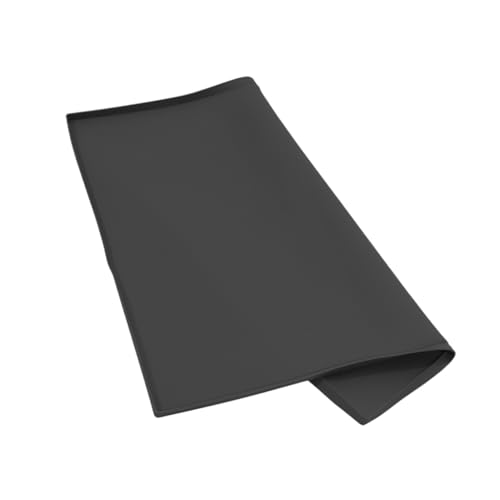PartyKindom Almohadilla De Silicona Del Refrigerador Alfombrilla Mini Nevera Estera De Goteo Para Mini Refrigeradores Nevera De Almohadilla De Silicona Estatera Colchoneta Black Gel De Sílice