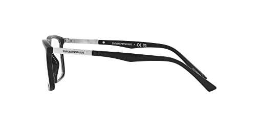 Emporio Armani Men's Ea3221 Rectangular Sunglasses4