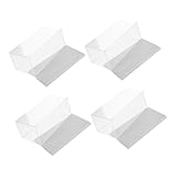 Vaguelly 4 Stück Modellautos Staubdichte Displaybox für Sammler Platzsparend und Leicht...