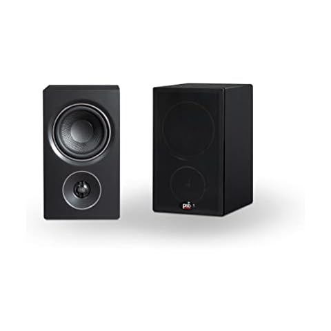 Altavoz compacto PSB Alpha P3 en color negro ceniza Cover