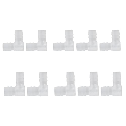 Hilitand 90-Grad Winkel Schlauchfittingadapter 10 Stück