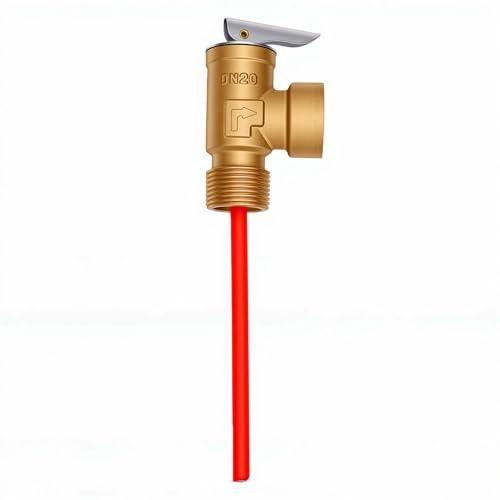 Válvula de alivio DN20 de latón con rosca de 3/4 para calentador de agua de 150 PSI 2