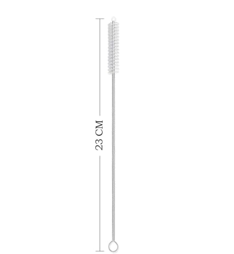 Image of 3-in-1 Bottle Cleaning Brush Set - Silicone Cup Brush with Long Handle + Straw Cleaner + Multi-Function Gap Brush | Deep Cleaning for Bottles, Cups, Glass, Lids & Narrow Spaces (Kitchen Cleaning Kit)
