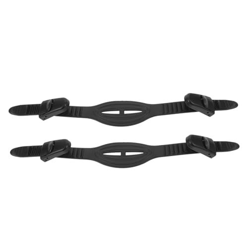 GANAZONO Dive Fin Straps Replaceable Plastic Fins Belts Divers Adjustable Spring