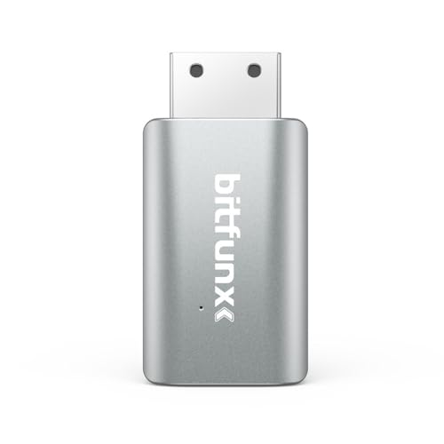Image of BITFUNX Dreamcast HDMI Adapter, for Dreamcast Console All Version (Mini) | Supports NTSC 480i, 480p, PAL 576i and VGA to HDMI,Plug&Play,No Delay,No Software,No Mods,No Extra Power