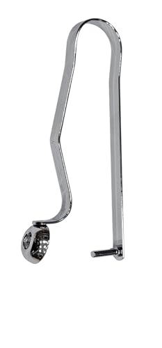 Vidoelettronica Snocciolatore Olive in Acciaio Inox 17cm | Utensile Manuale Professionale per Olive e Ciliegie, Leva Compatta da Cucina