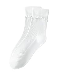White(1 Pairs)_crew Socks