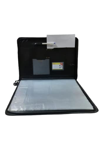 Image of Portfolio Chain Bag A3 Size (18 X 12.75inch)(Specially for architectures and Painters) Document Bag /Executive Folder(Black Color)