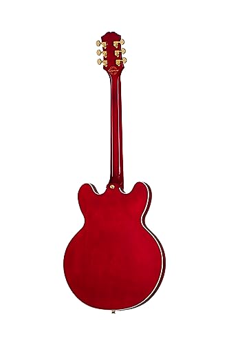 Epiphone Sheraton 150th Anniversary Cherry – Guitare Semi Acoustique - Les Beatles, Paul McCartney, John Lennon, RIngo Starr, George Harrison Epiphone Sheraton 150th Anniversary Cherry - Guitare Semi Acoustique – Image 7