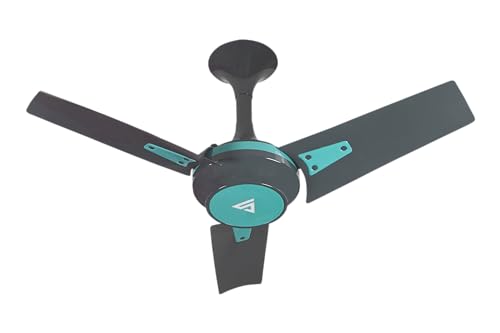 Image of Superfan Super Q 900 mm (24 Inch) High Flow BLDC Ceiling Fan with Remote | 120 CMM Airflow | 100 CMM @ 15 W | Quiet Energy Efficient Cooling | 5 Year Warranty | Electro Radiance
