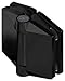 CRL P0L180120MBL Matte Black Glass-to-Glass Mount Polaris 120 Series Soft Close Hinge