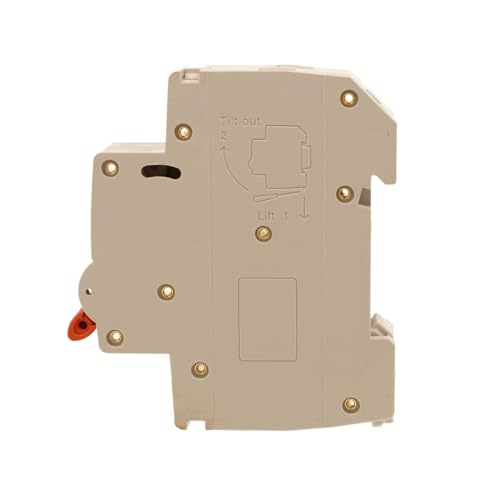 4 Stück kompakter Leitungsschutzschalter 20 A C20, 1P+N 6000 A Kurve C, Slim Solo 1 Modul DIN 220 V AC