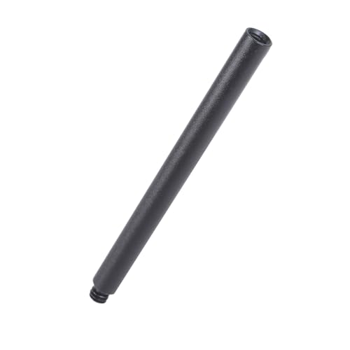 Varilla de extensión monopié de metal para trípode de mano de 1/4 pulgadas roscada para estabilizador de trípode para cámaras réflex digitales