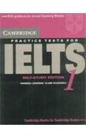 Paperback Cambridge Practice tests for IELTS Self Study Edition 1 Book
