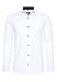 Produktbild Rusty Neal Herren-Hemd Premium Slim Fit Langarm Stretch Kontrast Hemd Business-Hemden Freizeithemd, Größe S-6XL:XL, Farbe:Weiß/Schwarz