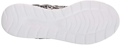 Adidas Women's Casual Running Shoe, Wonder White/Black/Golden Beige, 8.5 #TOP3