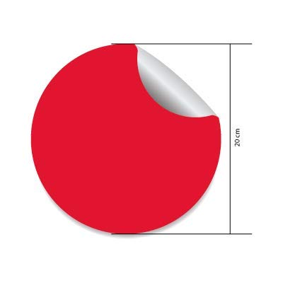 Adesivo per pavimenti con freccia rossa, 25 × 12,5 cm, autoadesivo, direzionale, segno freccia, in vinile, resistente alle intemperie, rimovibili, 20