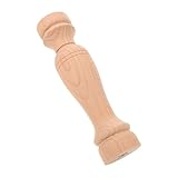 NUOBESTY Holzsäule Geschnitzte Römische Säule Tischbeine Aus Holz Schranksäule Möbelpfosten Für Dekoration Gedrechselter Holzpfosten Unfertige Schranksäule Dekorativer Pfosten