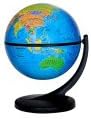 Bo Head Globe: 11cm globes English Administrative Region (single pivot gimbals)(Chinese Edition)