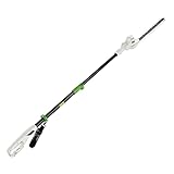 Wolf Creek HT50 500W Electric Hedge Trimmer Telescopic Long Reach Pole - 1.85m Extendable - 466mm Cutting Length - 150° Articulating Head - 10m Corded Power Cable