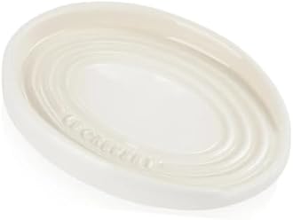 Le Creuset Stoneware Oval Spoon Rest Meringue, 71507157160099