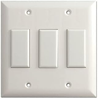 TOUCH-PLATE GENS2-0300A-WHT Genesis Series Low Voltage Momentary Wall Switch White with Screws