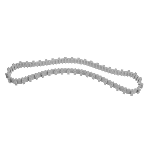 FONDOTIN Limpiador de Piscinas con Delfines Accesorio de Limpieza de Piscina Fácil instalación de Limpiador de Piscina Pista de Goma del neumático de la Piscina Piezas más Caucho