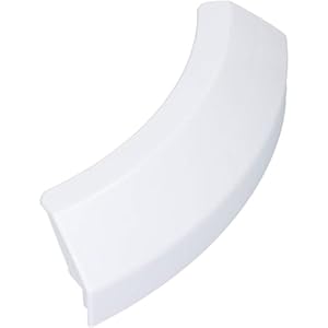 ALGOMAS® Serrure poignée de porte adaptable pour sèche-linge | Bosch, Siemens, Balay, Constructa, Neff et autres | 00644221 | 644221 | Poignée blanche pour sèche-linge à condensation | Levier de porte