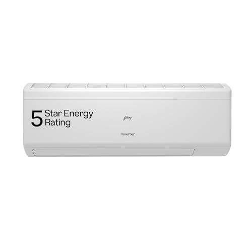 Godrej 1.5 Ton 5 Star, 5 Years Comprehensive Warranty, 5-In-1 Convertible Cooling, Inverter Split AC (Copper, Heavy Duty Cooling at 52°C, 2024 Model, AC 1.5T EI 18IINV5R32 WYS, White) (B0CWQYFVMT) Amazon Price History, Amazon Price Tracker