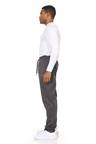 Russell Athletic Men's Athletic Fit Fleece Pant, Black Space Dye, Medium #TOP3