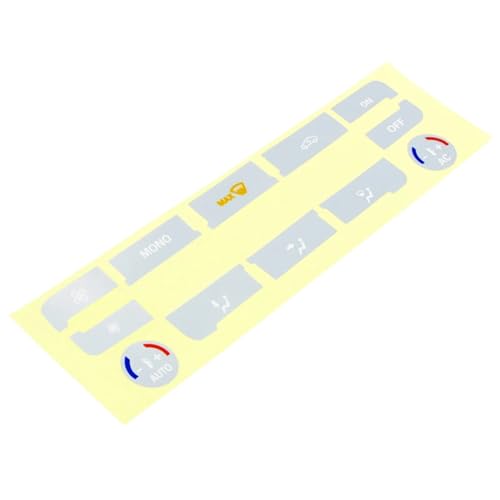 Autocollant de réparation pour bouton de climatisation Ford Mondeo et S-Max intérieur auto