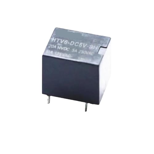 Relais HTV6-DC5V-SH 5VDC haute durabilité à 5 broches traversantes