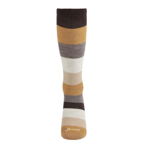 Image of ja vie Women & Men Comfy 75% Merino Wool Compression Socks 15-20mmHg Extra Soft
