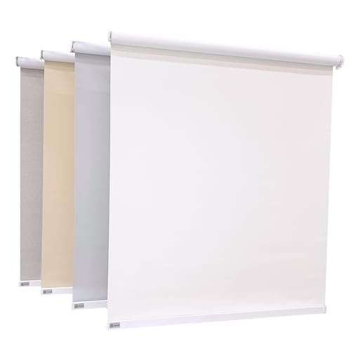 Recopilación de Persianas Modernas - 5 favoritos. 48 Ärenath - Persianas para Ventanas | Es Opaco y con 100% Oscuridad | Blackout, Anti-Manchas y Lavable | Ignífugo | Hecho a Mano en MX | 90 x 150 cm | Blanco