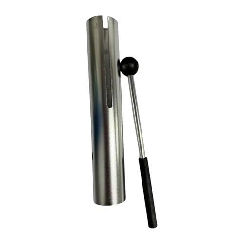 Wah Percussion Instrument Set Wah-wah Tube Concerts Easy to Play with Beater Musical Training Tool Instruments Adults Kids Gifts Iron Guiro Instrument